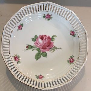 Vintage Schumann Bavarian reticulated dish